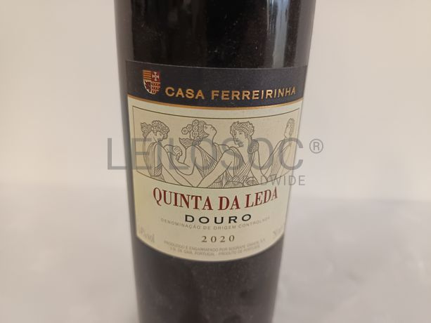 Garrafa de vinho tinto Quinta da Leda Douro 2020