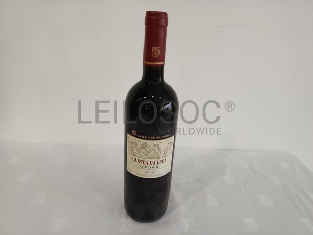 Garrafa de vinho tinto Quinta da Leda Douro 2020