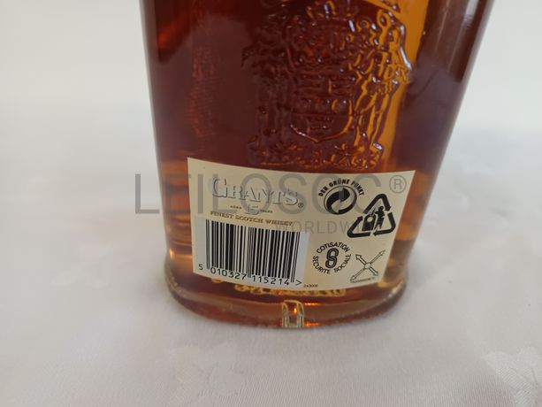 Garrafa de Whisky Grant's 15 anos