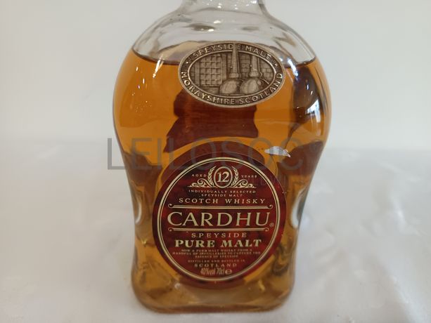 Garrafa de Whisky Cardhu Pure Malt 12 anos
