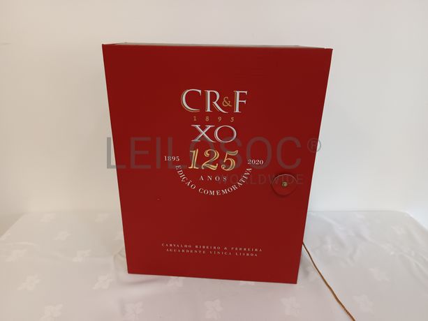 Aguardente Velha CR&F XO Edição Cmemorativa 125 anos