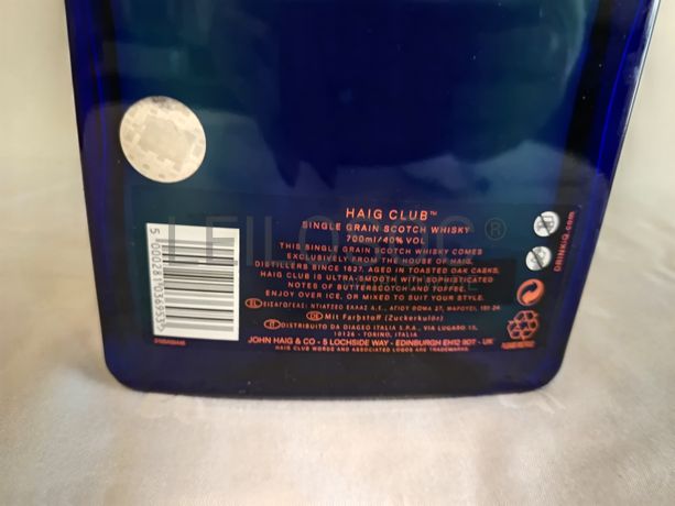 Garrafa de Whisky Haig Club