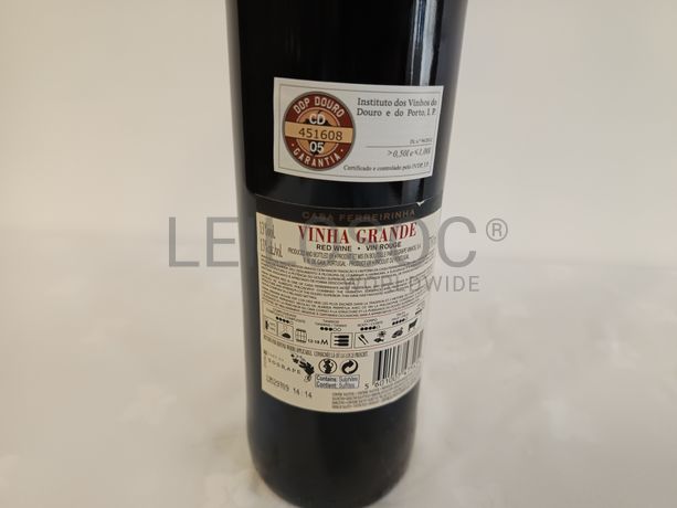 Garrafa de vinho tinto Vinha Grande Douro 2023