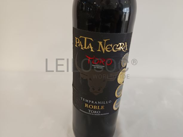 Garrafa de vinho tinto Pata Negra Toro Tempranillo Roble 2021