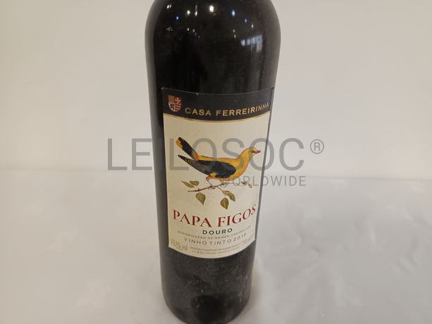 Garrafa de vinho tinto Papa Figos Douro 2018
