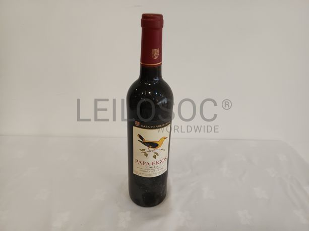 Garrafa de vinho tinto Papa Figos Douro 2018
