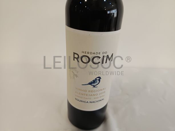 Garrafa de vinho tinto Herdade do Rocim Alentejo 2018