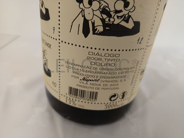 Garrafa de vinho tinto Diálogo Douro 2008