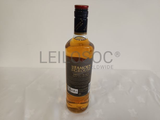 Garrafa de Whisky The Famous Grouse Smiky Black