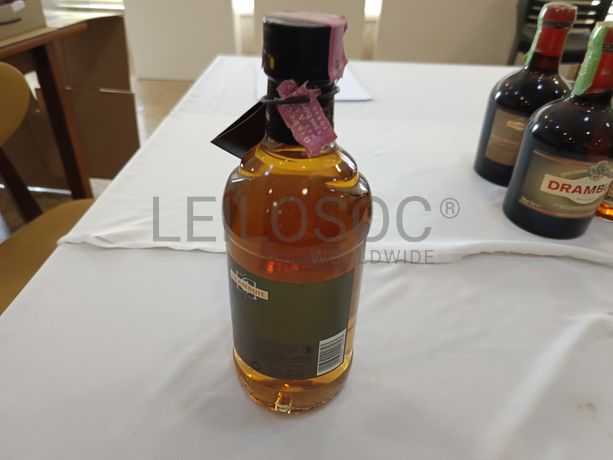 Garrafa de licor Drambuie