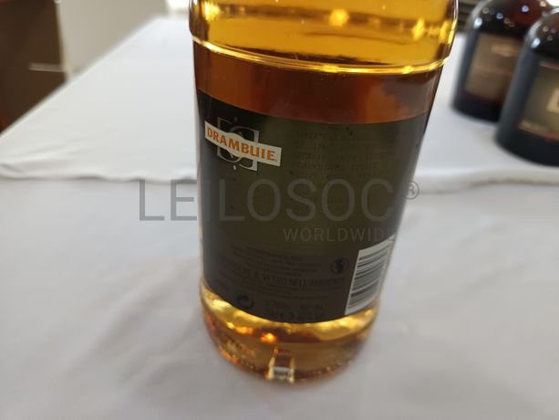 Garrafa de licor Drambuie