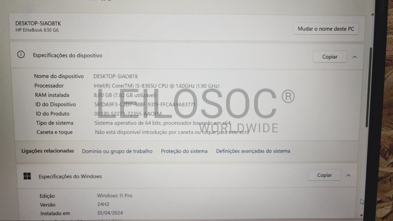 Computador portátil HP EliteBook 830 G6