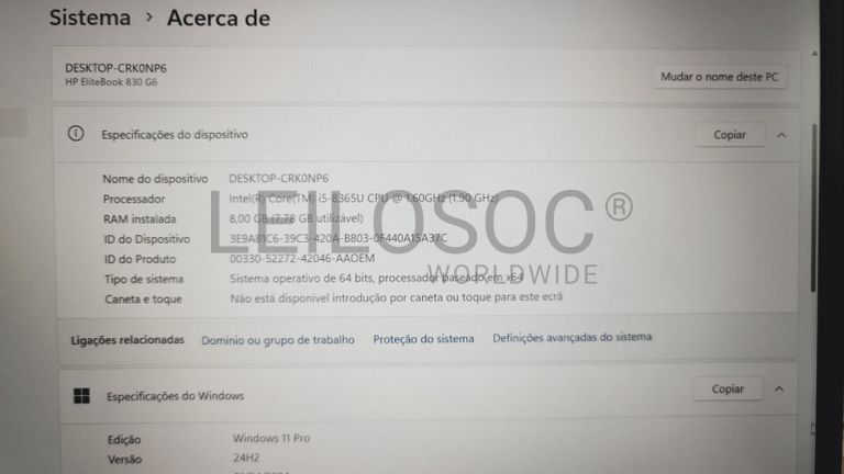 Computador portátil HP EliteBook 830 G6