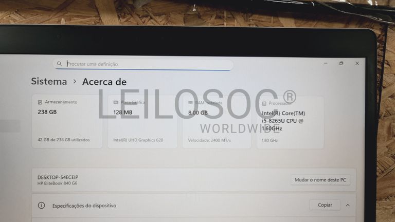 Computador portátil HP EliteBook 840 G6
