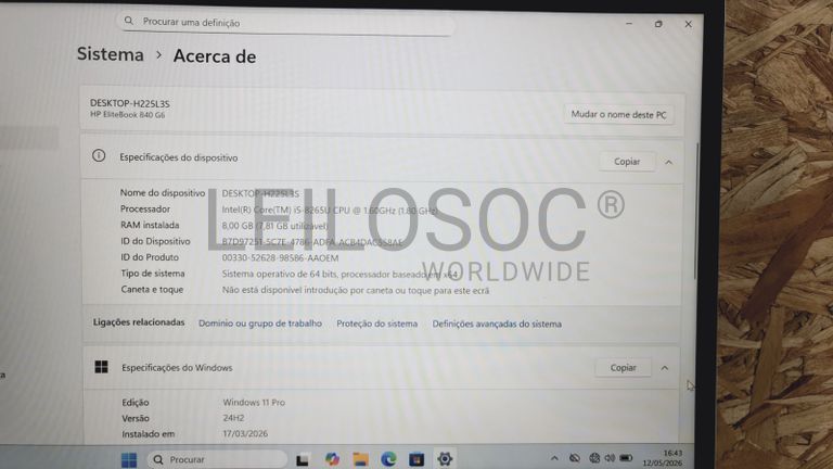 Computador portátil HP EliteBook 840 G6