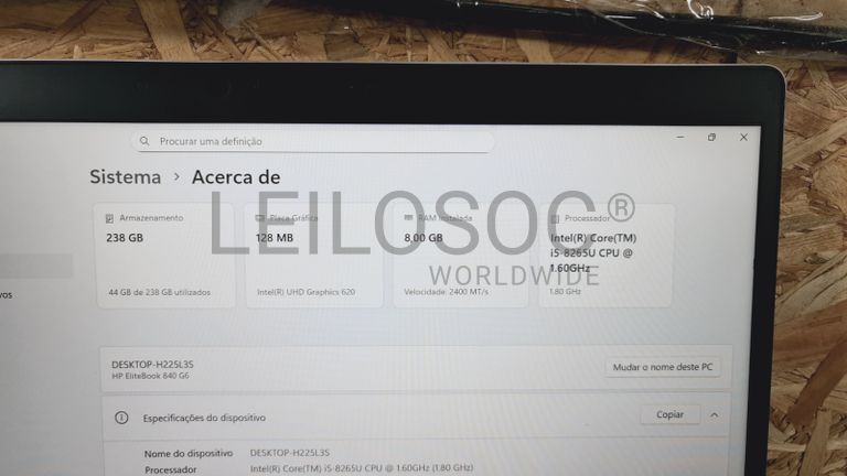 Computador portátil HP EliteBook 840 G6