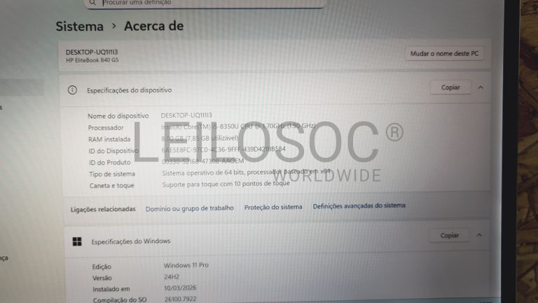 Computador portátil HP EliteBook 840 G5