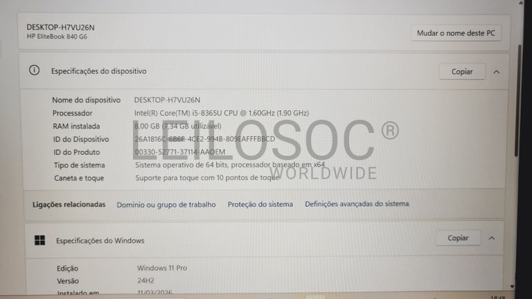 Computador portátil HP EliteBook 840 G6