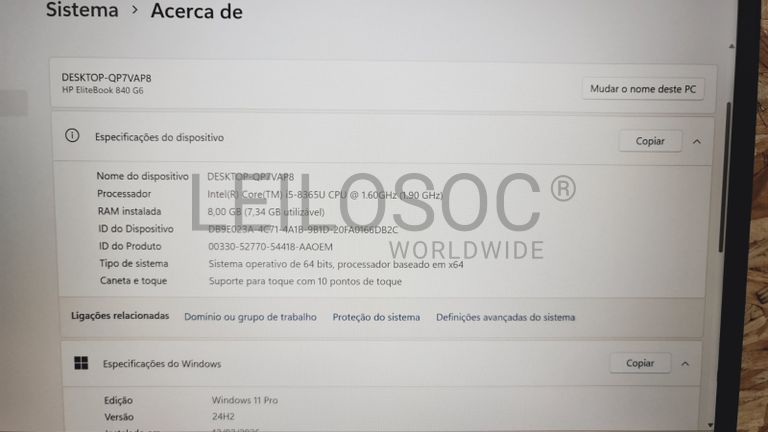 Computador portátil HP EliteBook 840 G6