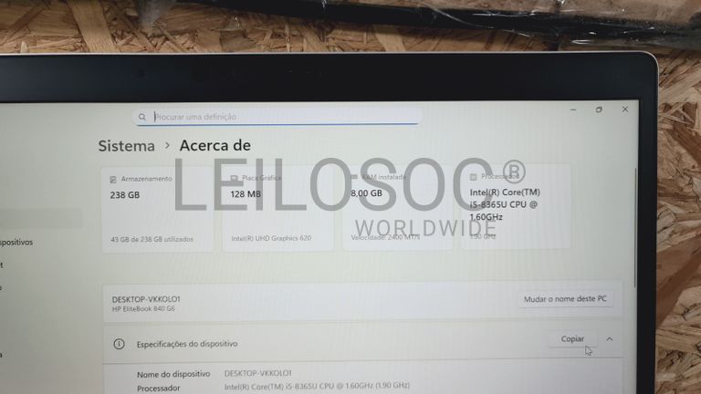 Computador portátil HP EliteBook 840 G6