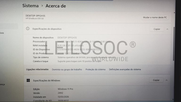 Computador portátil HP EliteBook 830 G6