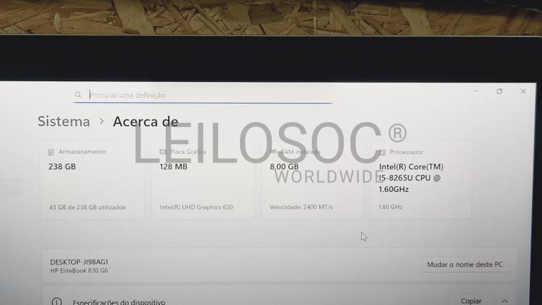 Computador portátil HP EliteBook 830 G6