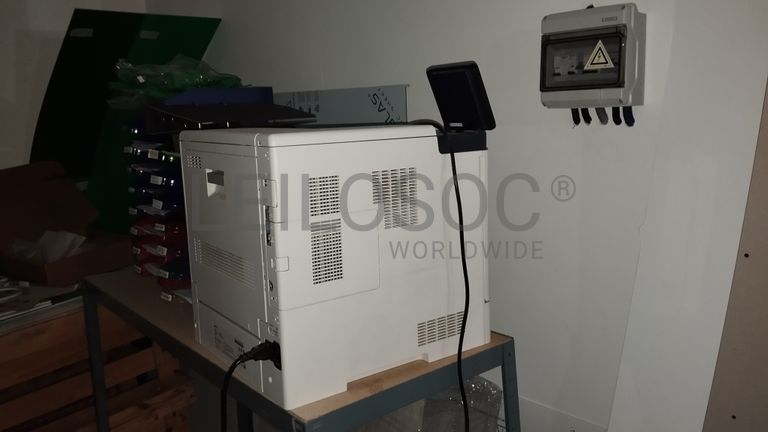 Máquina de Impressão Digital · Tecnologia