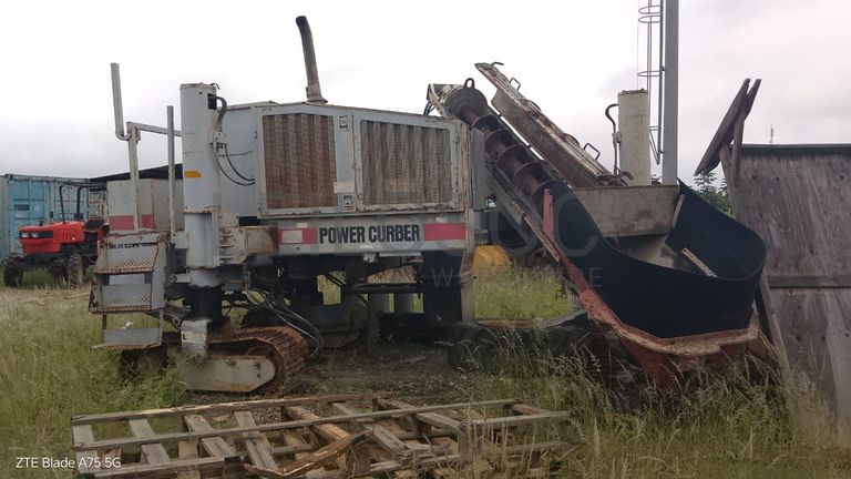 Máquina de Valetas Power Curber 5700 B Super