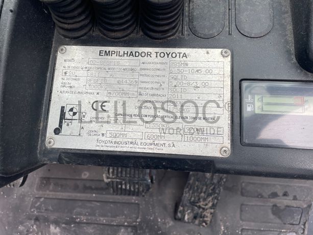 Empilhador a Gás Toyota 028FGF18