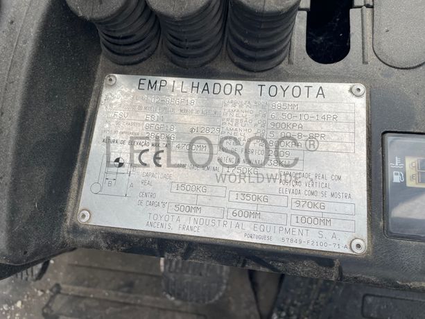 Empilhador a Gás Toyota 028FGF18