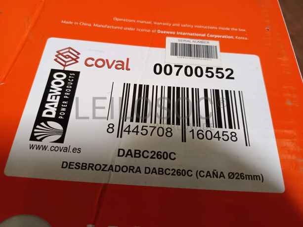 Roçadora Daewoo