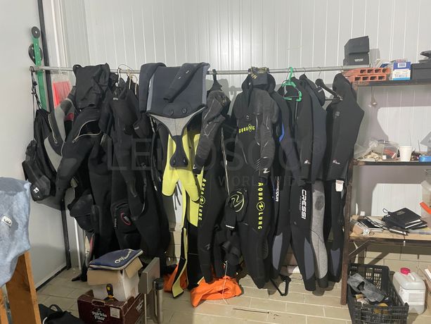Fotografia de mobiliário: Equipamento de Mergulho