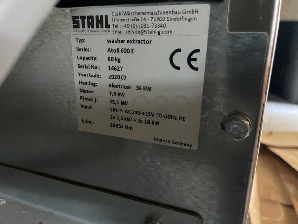 Máquina Stahl Atoll II 600