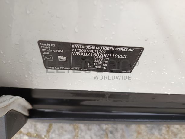 BMW X3 sDrive18d · Ano 2021