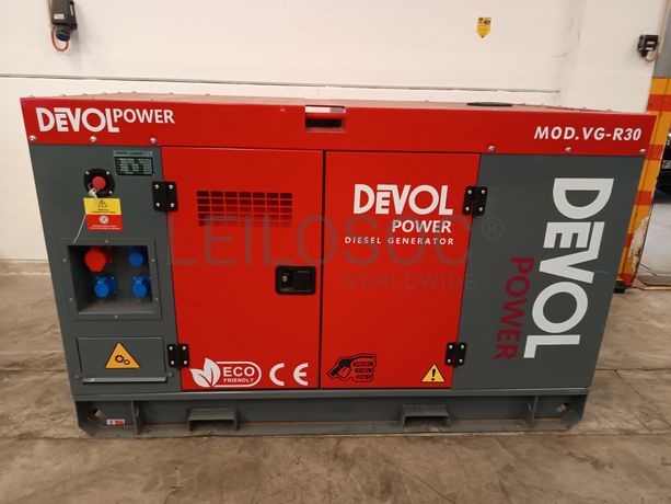 Fotografia de equipamento: Gerador Devol Power 