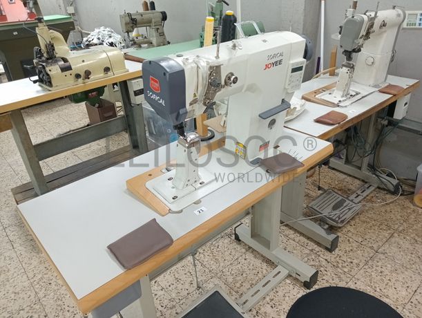 Fotografia de equipamento: Máquinas de costura