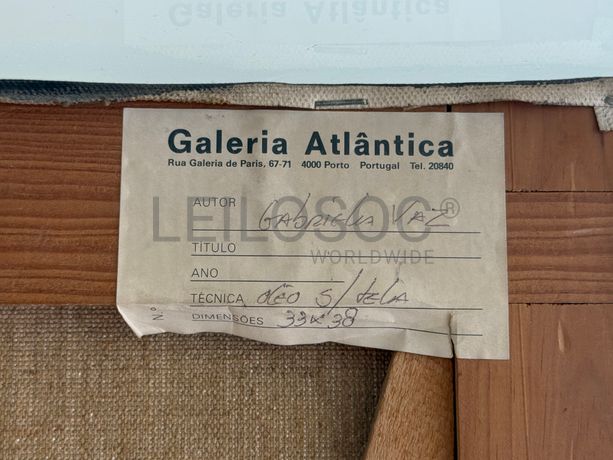 Óleo sobre tela · Gabriela Vaz