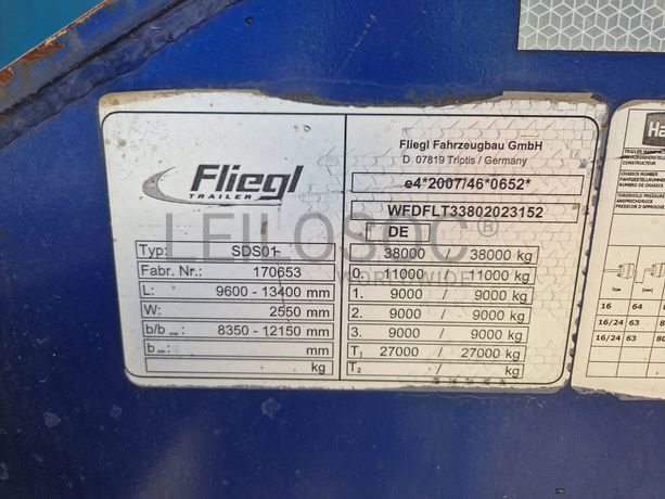 Fliegl Trailer SDS01