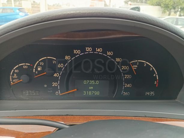 Mercedes-Benz S 320 CDI · Ano 2000