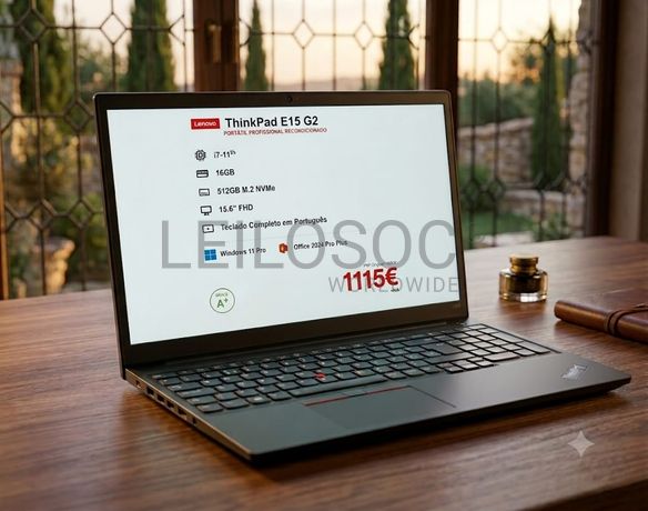 Fotografia de equipamento: Computador portátil Lenovo Thinkpad E15 G2