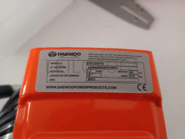 Fotografia 7 de 8: Moto serra Daewoo