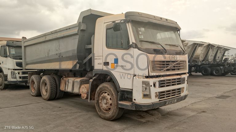 Camião Basculante Tras. 26 T (6X4) VOLVO FM 13-400 6x4