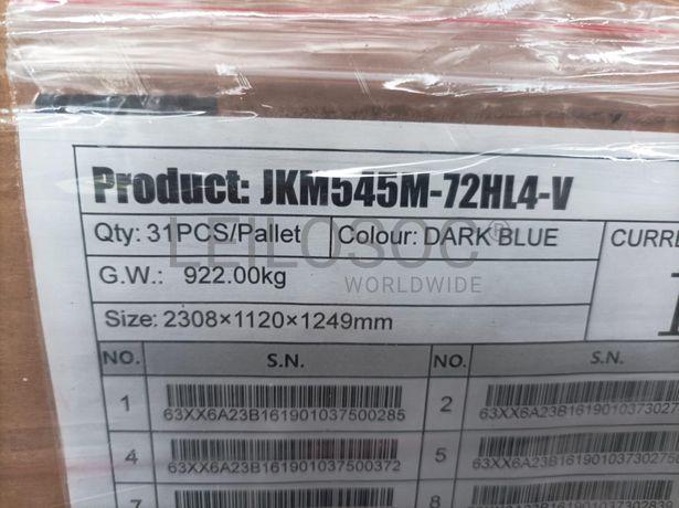 Painéis Solares Jinko