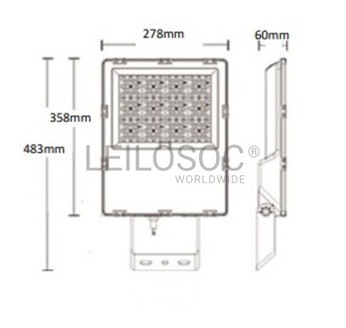PROJETOR JanaTech 150W BT-MC150W-US 125lm IP65 PT