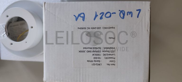 Projetor JanaTech 18+6W SALIENTE LWQ-021 BR