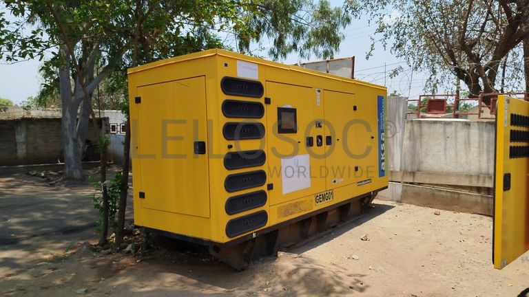Gerador a diesel AKSA AD275 - 250 kVA - 2020