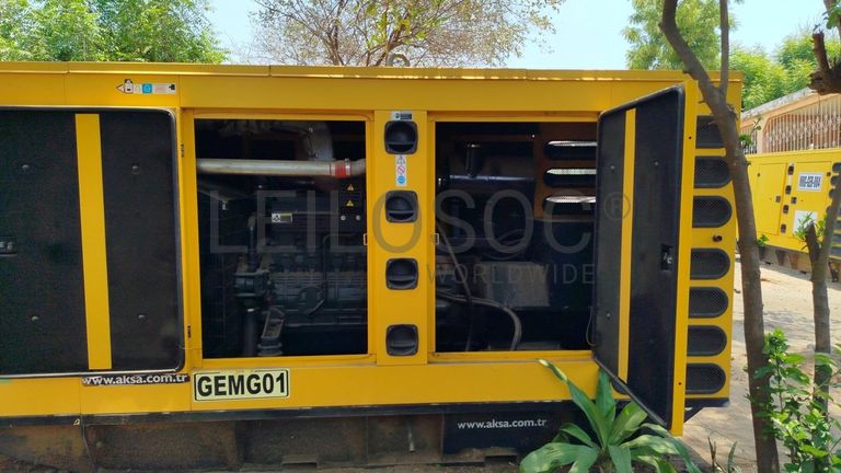 Gerador a diesel AKSA AD275 - 250 kVA - 2020