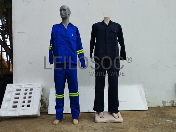 48 fatos de trabalho de 2 peças Premier Workwear (8 J54) e Dromex — azul-claro