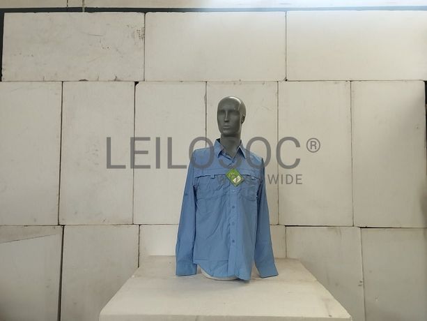 120 camisas de trabalho U-Trail e Portwest — azul lacustre e vermelho, S a 2XL