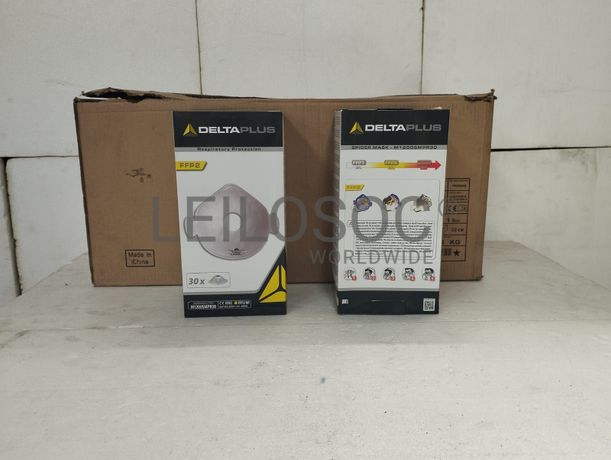 150 máscaras FFP2 Delta Plus Spider — com 5 filtros